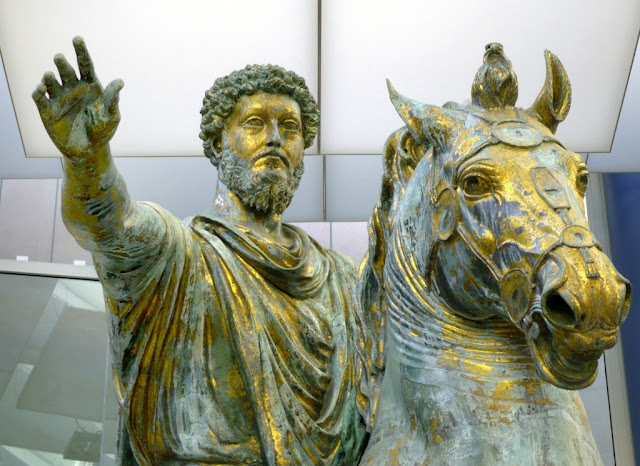 Marcus Aurelius imparat roman (161-180 e.n.)