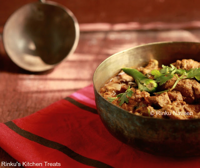 My Food Treats Erivulla Malli Masala Kozhi Curry / Spicy Coriander Masala Chicken Curry Kerala