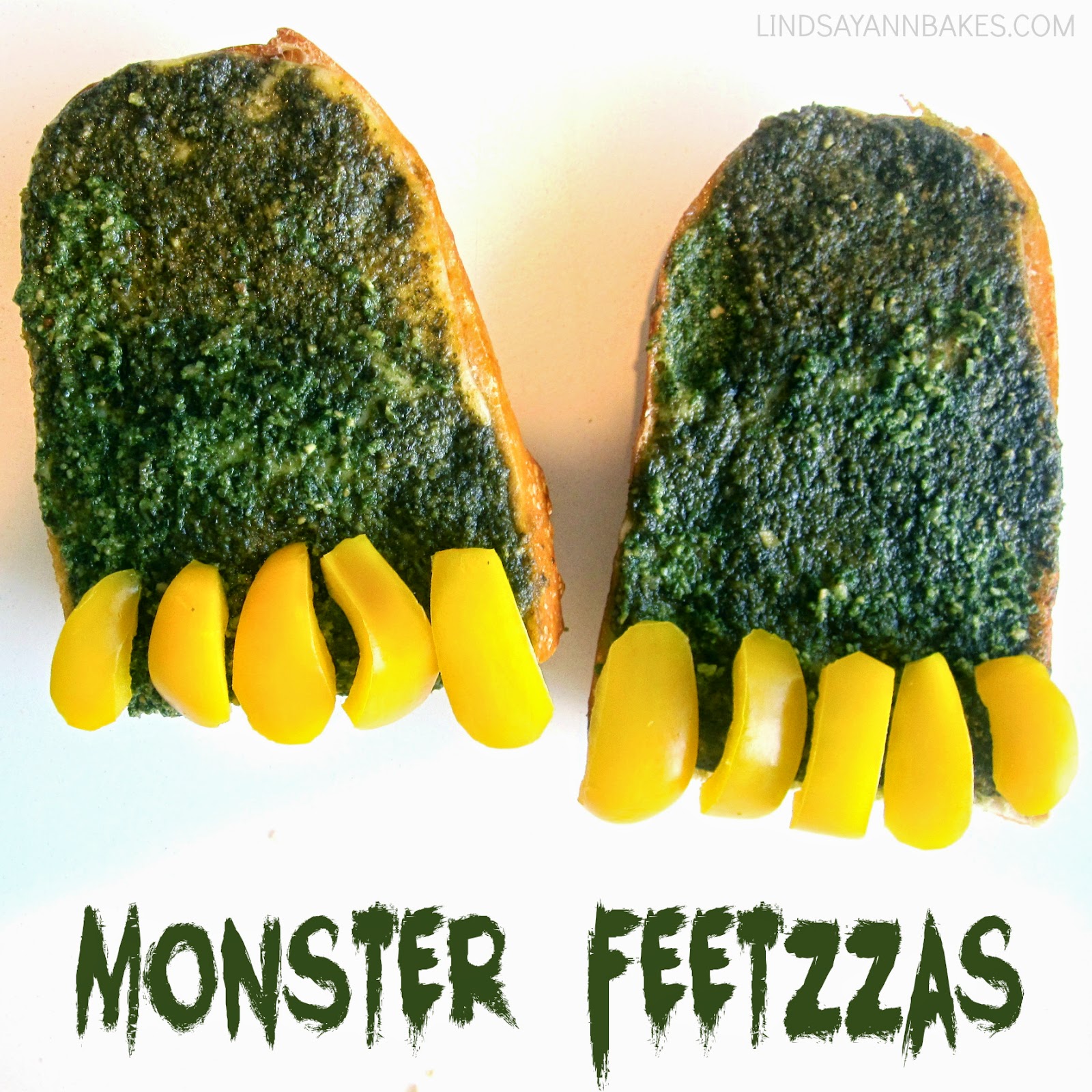 Halloween Monster Feet Pizzas The Lindsay Ann