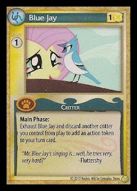 My Little Pony Blue Jay GenCon CCG Card