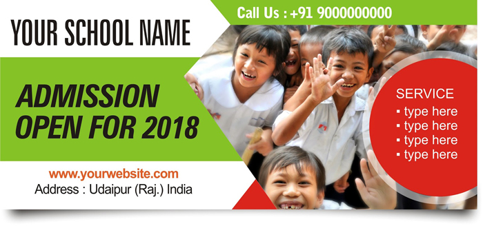 school admission banner freelance graphic design online service in school advertisement examples