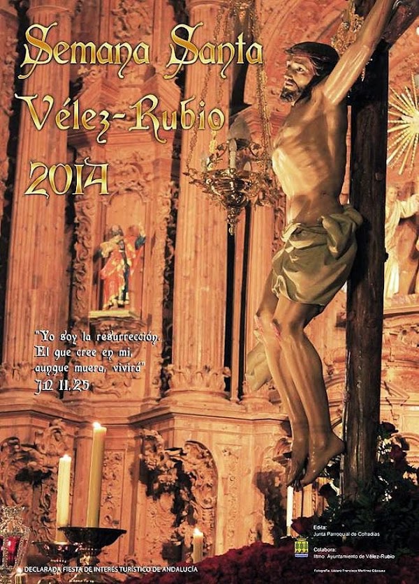 Horarios e Itinerarios Semana Santa Vélez Rubio (Almería) 2014