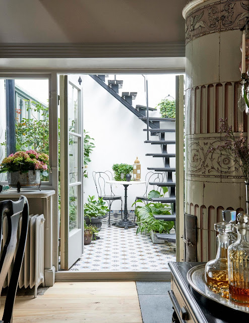 Heavenly roof terrace overlooking Stockholm's Old Town