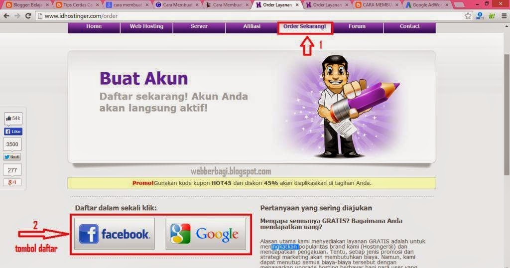 WILLBERTH COMPUTER : CARA MEMBUAT WEBSITE GRATIS WILLBERTH COMPUTER : CARA MEMBUAT WEBSITE GRATIS