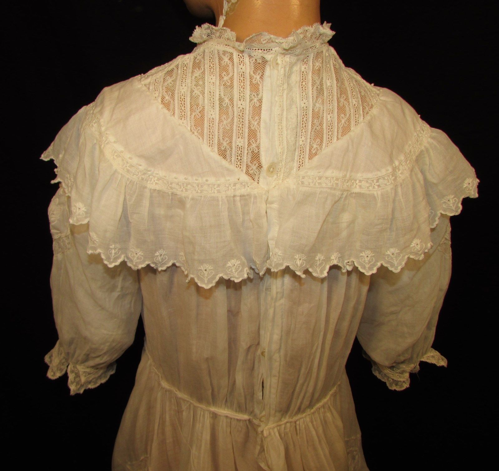 All The Pretty Dresses Child's Edwardian Insertion Lace Dress