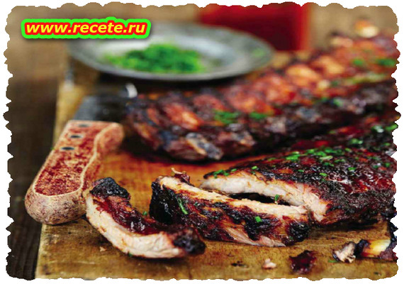Classic braaied ribs Classic braaied ribs