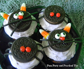 Easy Halloween Cupcakes 