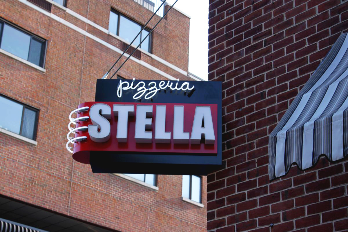 Global. Local. Pizzeria Stella Philadelphia, Pennsylvania