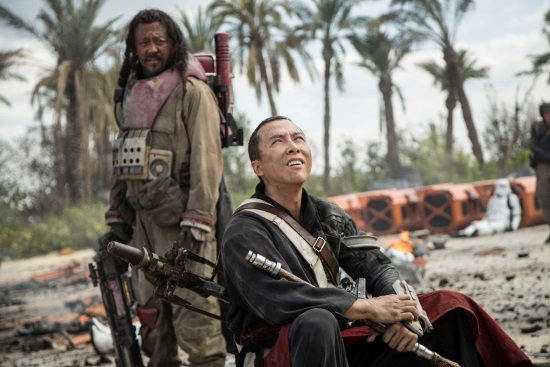 Los actores chinos Donnie Yen y Jiang Wen (izquierda) Los actores chinos Donnie Yen y Jiang Wen (izquierda)