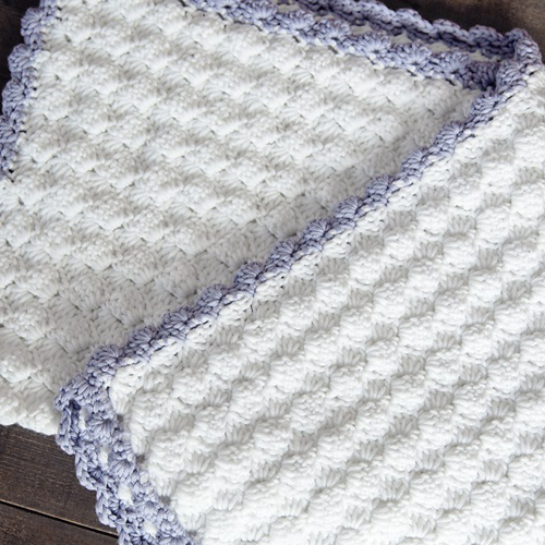 Vintage Chic Crochet Baby Blanket - Free Pattern