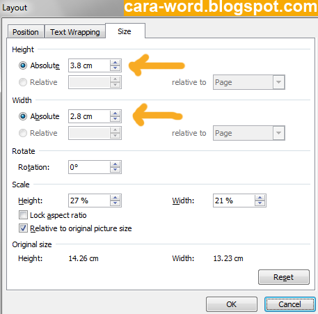 Cara Cetak Foto 3x4 Di Word Cara Cetak Foto 3x4 Di Word