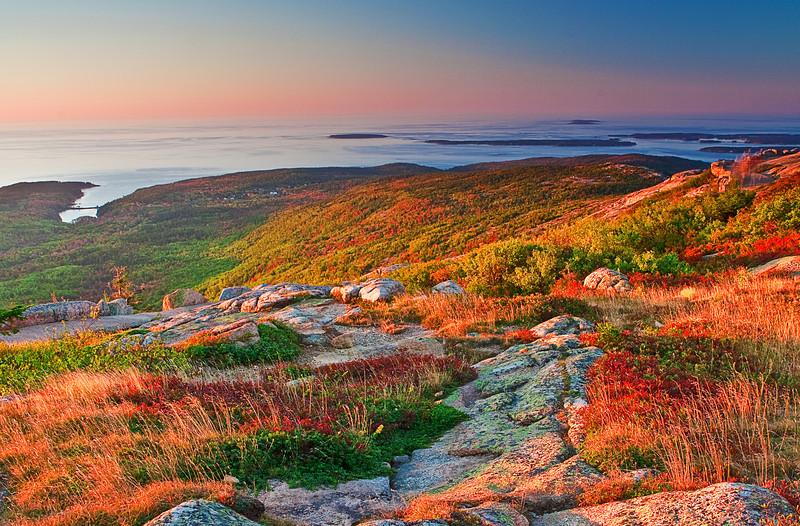 Acadia National Park, Maine - Most Breathtaking National Parks to Visit for Fall Colors