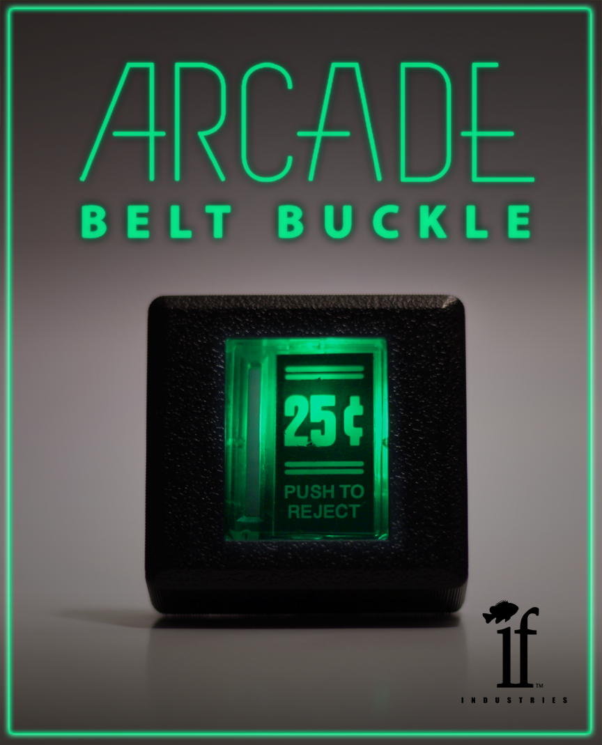 If Industries Green Arcade Belt Buckle