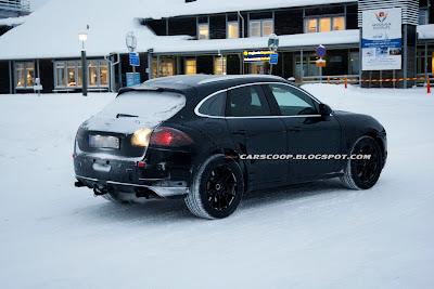 New Porsche Macan Spyshot Photos on Northern Sweden 2