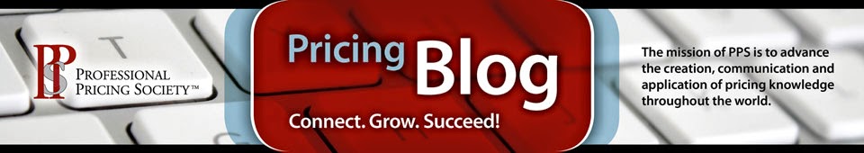Pricing Blog from the Professional Pricing Society