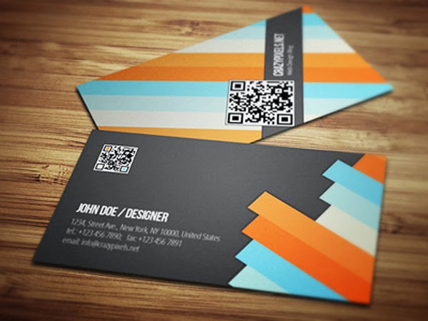 business card template