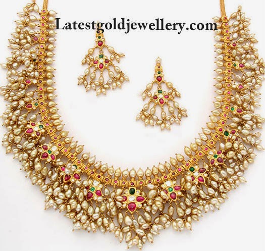 Gutta Pusal Necklace | Latest Gold Jewellery Designs
