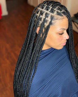 29 Amazing Braided Updos Ponytails For Black Hair That Turn Heads
