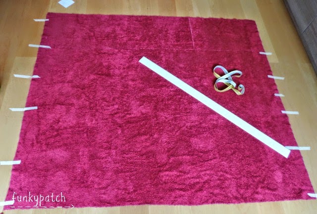 Tutorial como customizar una toalla con tela Gorjuss