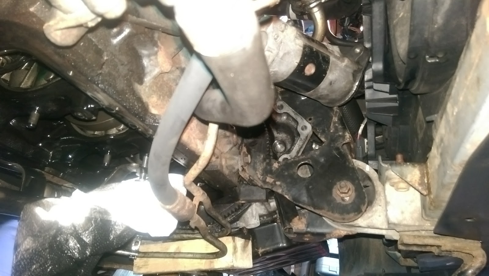 Andy Brown's blog Chrysler Grand Voyager flexplate replacement