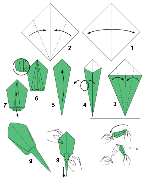 Origami ketapel 2