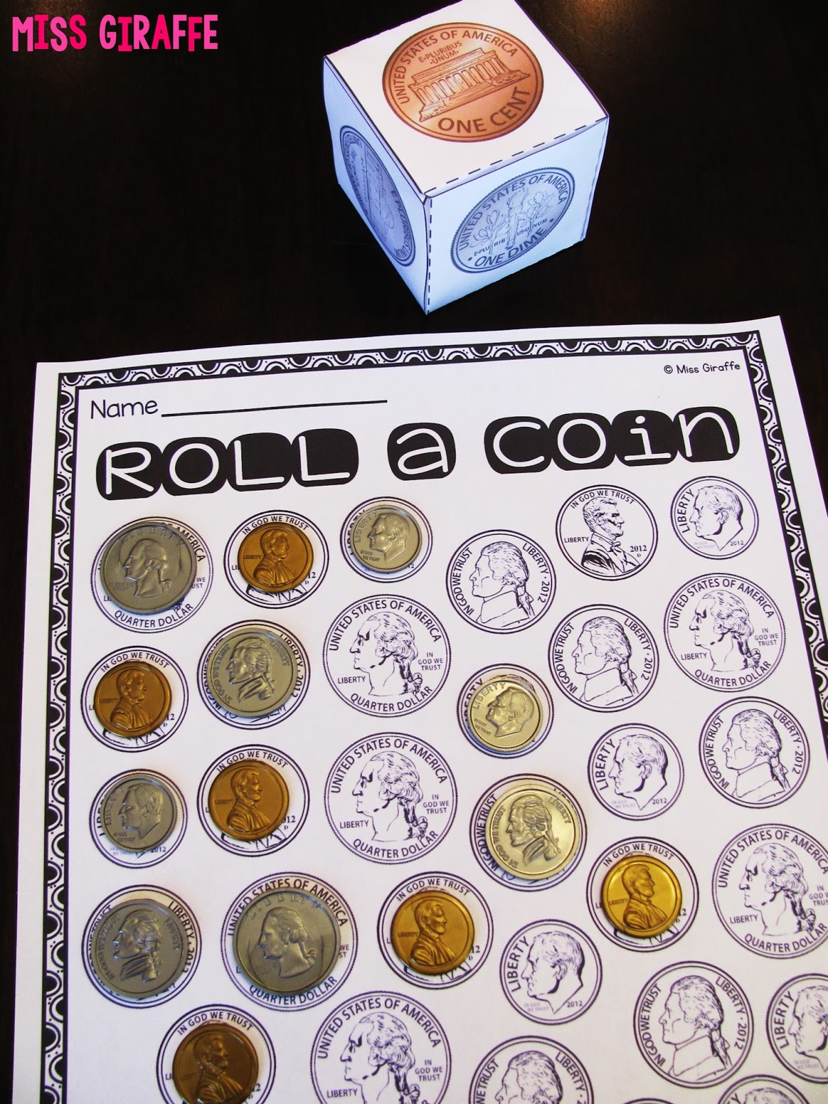 Miss Giraffe's Class: Teaching Money