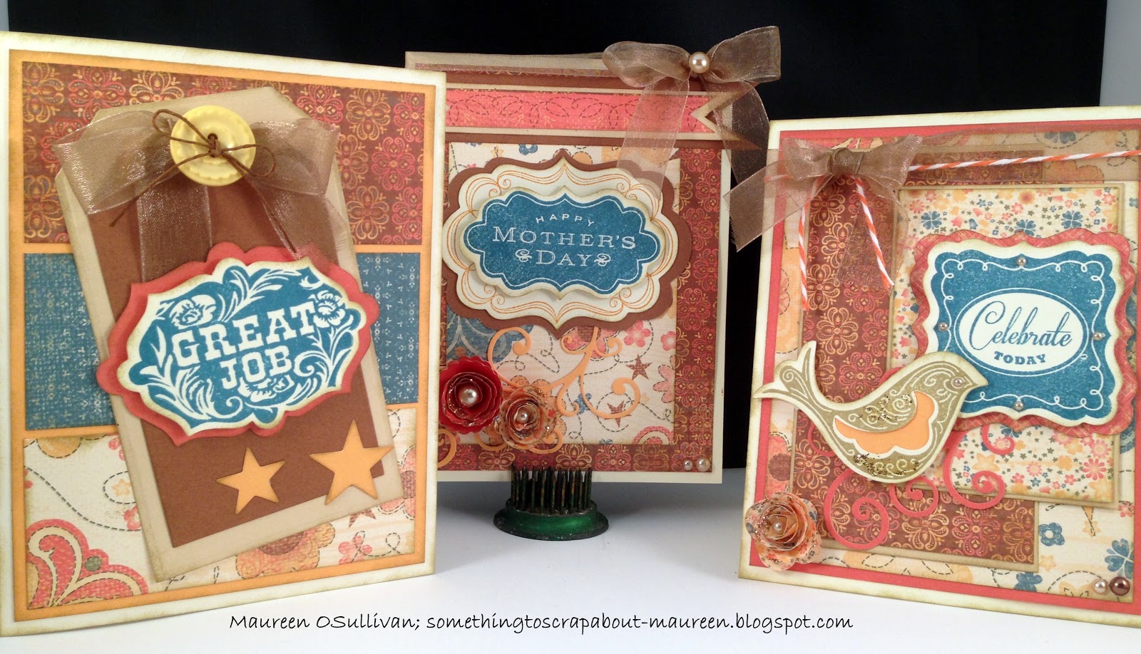 Let's Give 'em Something to Scrap About! CTMH Clementine Cards for