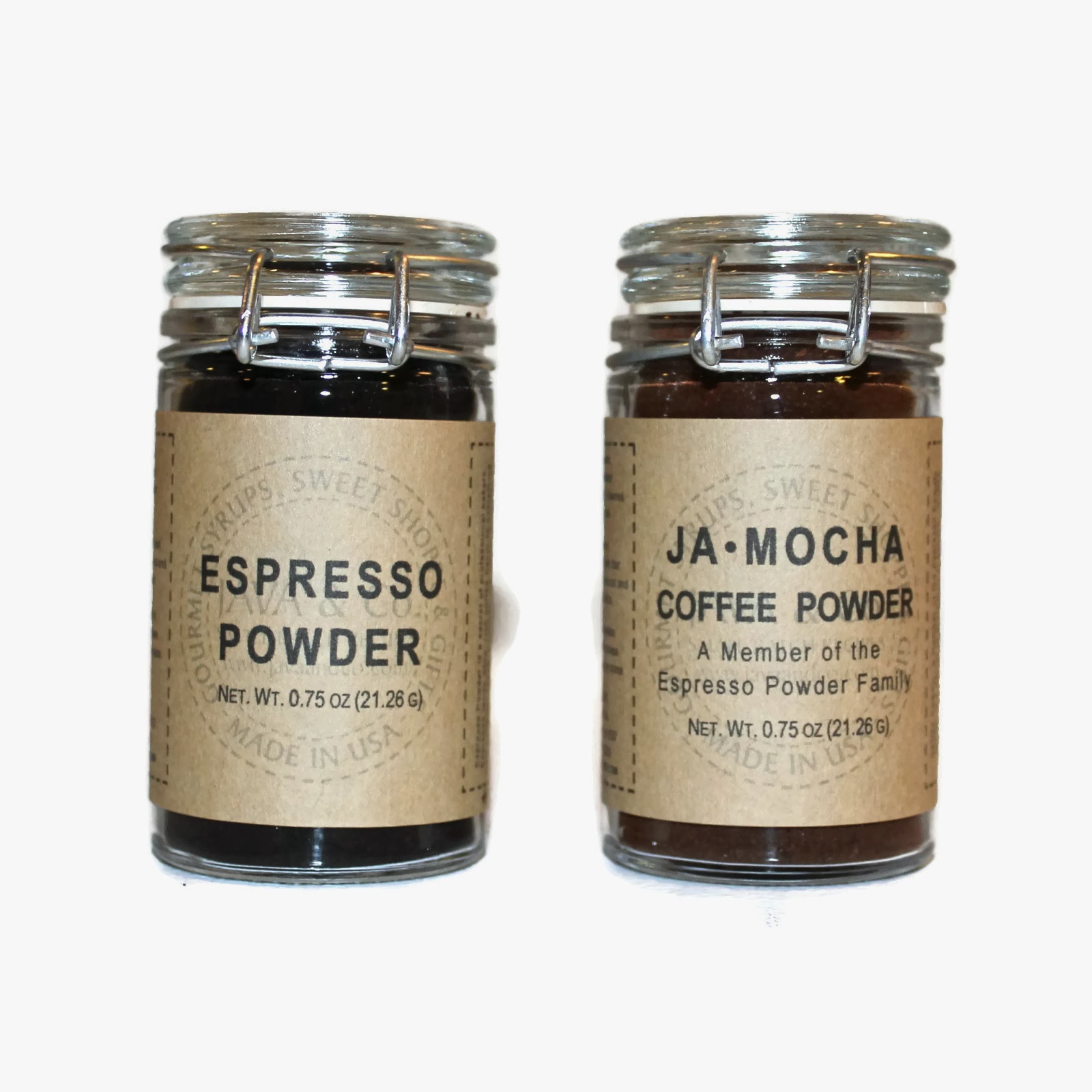 JAVA & Co. Small Batch Recipes Espresso Powder Recipe