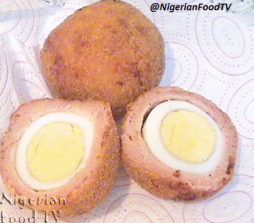 How to make nigerian scotch egg, nigerian scotch eggs