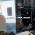 VIDEO: Captan el momento en que sicario ejecuta a un hombre y lo remata con "cuerno de chivo" afuera de un Oxxo en Nuevo León