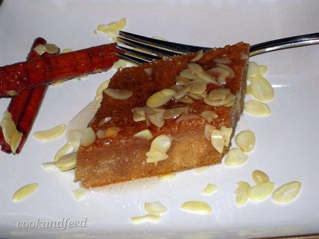 Σιροπιασμένη Αμυγδαλόπιτα
