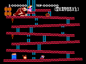 Donkey Kong (DK) NES