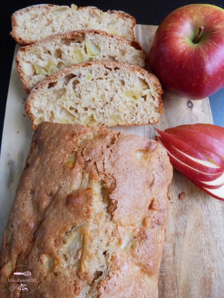Apfelbrot [nein, es schmeckt wirklich nicht wie Apfelkuchen ...