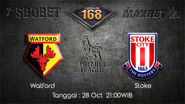 PREDIKSIBOLA - PREDIKSI TARUHAN BOLA WATFORD VS STOKE 28 OCTOBER 2017 (EPL)