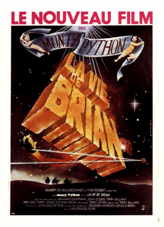 Monty Python La Vie De Brian Ciné-Jaquette: monty-python-la-vie-de-brian