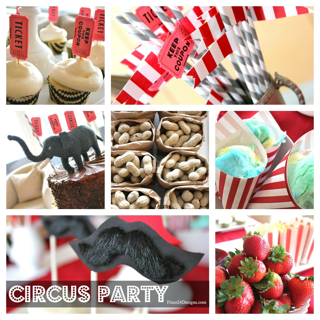 Adult Circus Theme Party 48