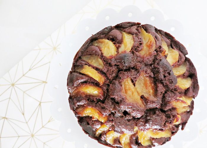 Birnen-Vanille-Schokoladenkuchen