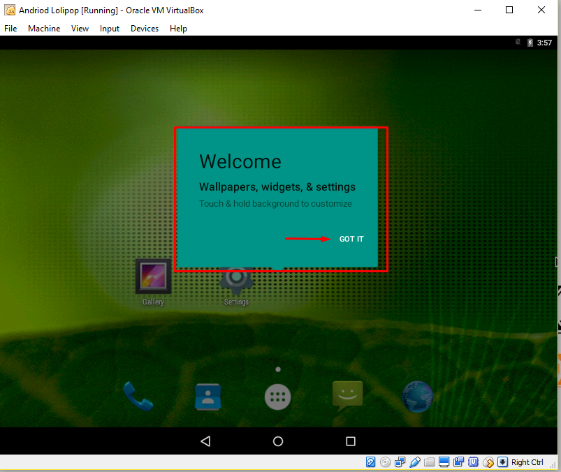 how to virtualbox android x86 lollipop