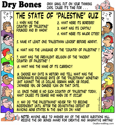 THE STATE OF PALESTINE QUIZ