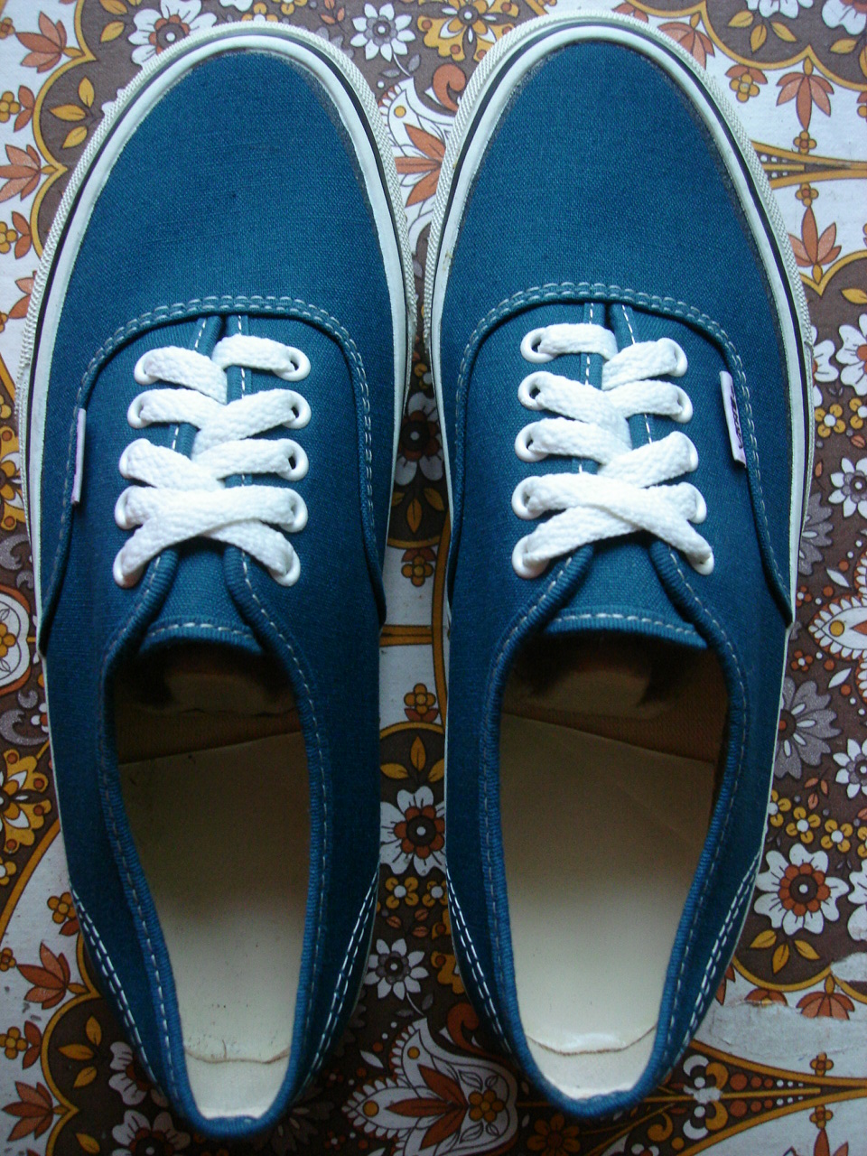 theothersideofthepillow: vintage VANS solid china blue canvas AUTHENTIC ...