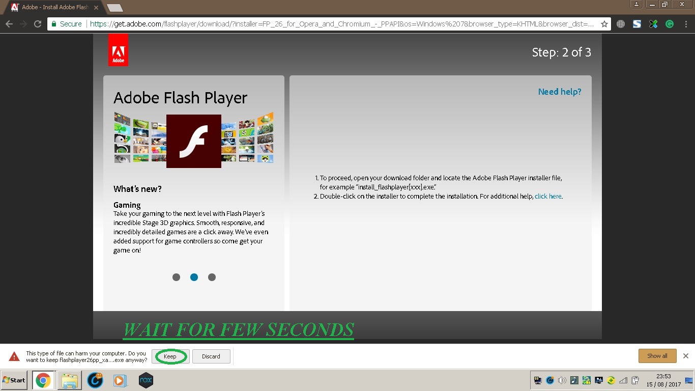 Adobe keeps trying ro download pepper flash on my macbook Adobe keeps trying ro download pepper flash on my macbook