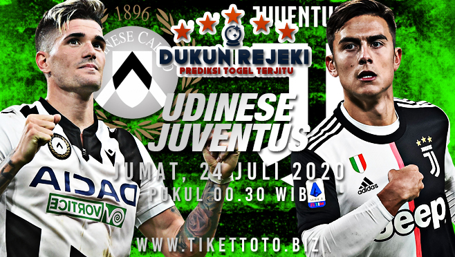 Prediksi Bola Udinese vs Juventus Jumat 24 Juli 2020
