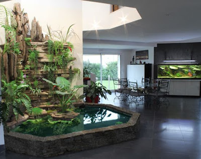 50 desain kolam ikan indoor - pelengkap hunian idaman