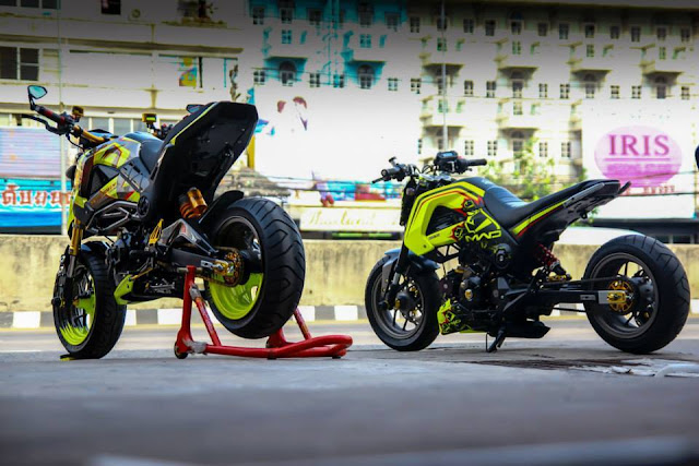 honda grom street fighter