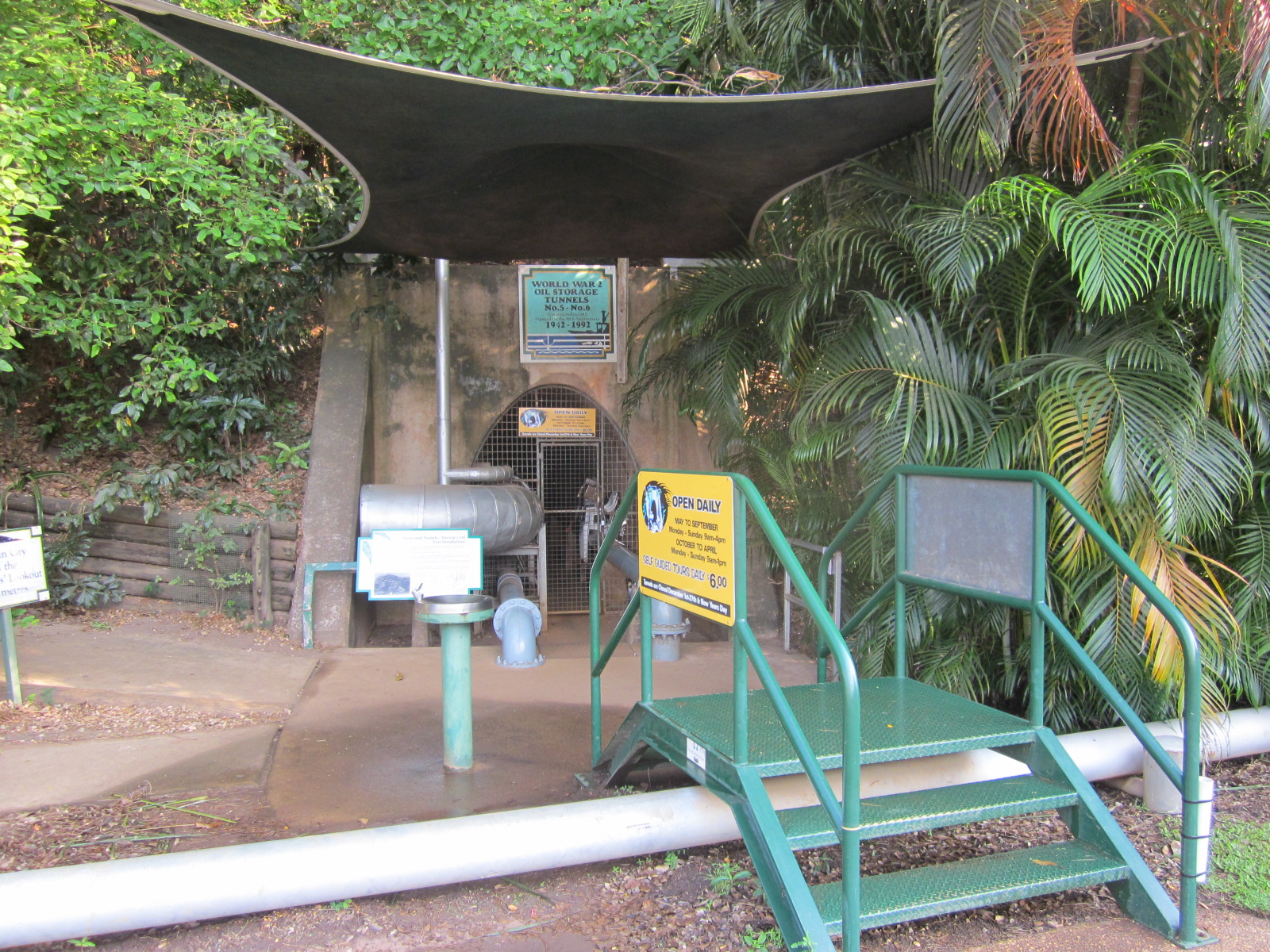 Ray's Retirement Darwin the Oil Storage Tunnels