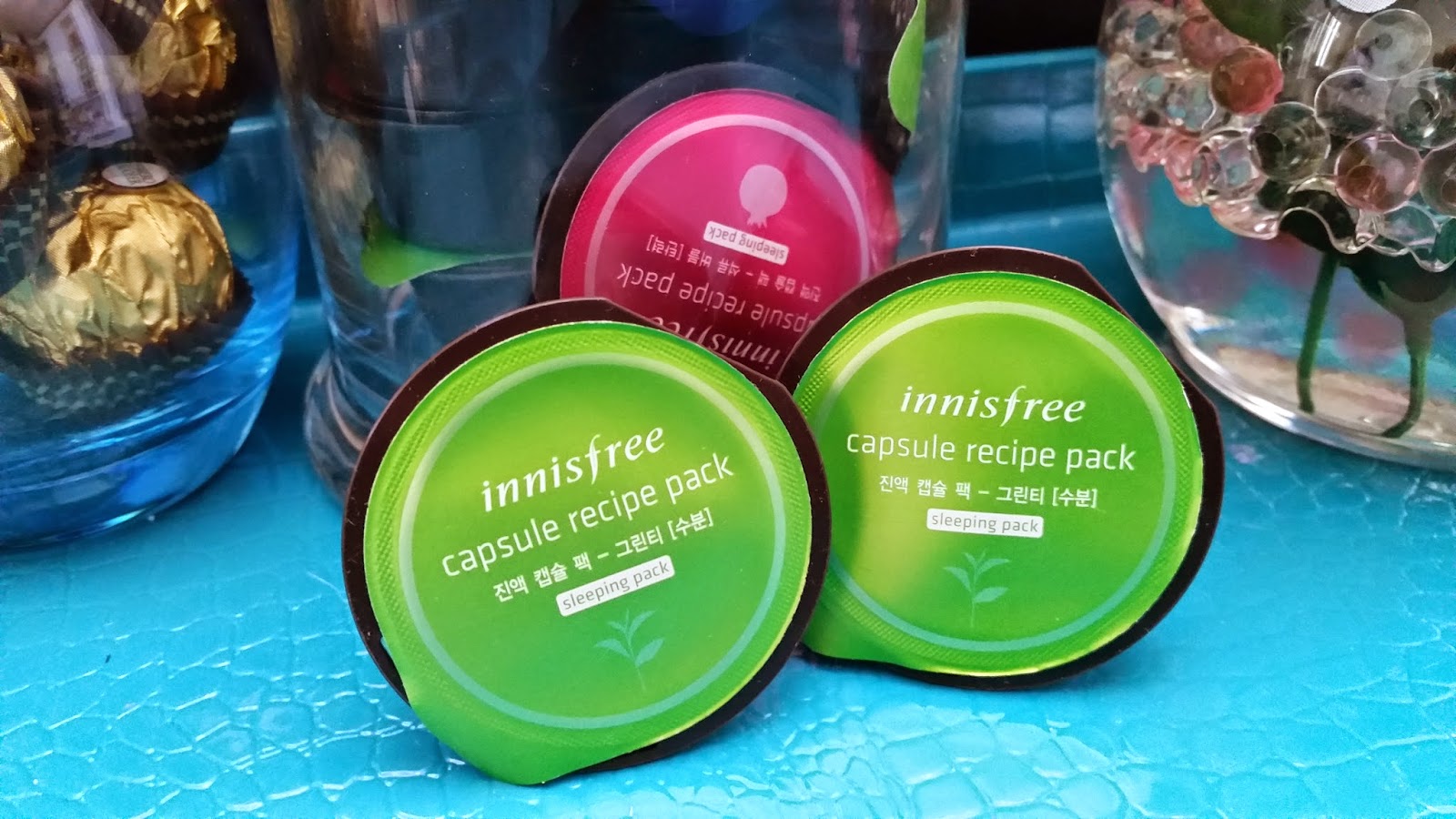 Review: Innisfree Capsule Recipe Pack - Green Tea Sleeping Pack