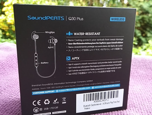 SoundPEATS Q30 Plus APTX IPX6 Bluetooth Gym Earphones | Gadget Explained