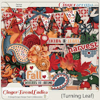 Kit : Turning Leaf by GingerScraps designers
