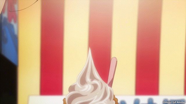 Pink Anime Ice Cream GIF | GIFDB.com