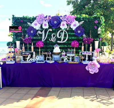 royals and flowers lavender Sweet Buffet